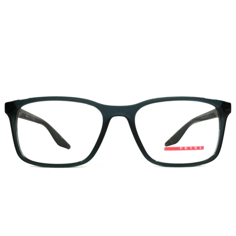 Prada Linea Rossa Eyeglasses Frames VPS08R CZH-1O1 Transparent Azure 54-18-145